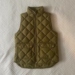 Jcrew Puff Down Field Vest